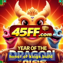 honor of kings build